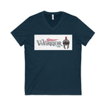 Unisex Jersey Short Sleeve V-Neck Tee