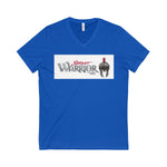 Unisex Jersey Short Sleeve V-Neck Tee