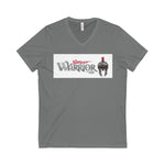 Unisex Jersey Short Sleeve V-Neck Tee
