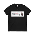 Unisex Jersey Short Sleeve V-Neck Tee