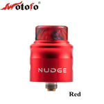Original Wotofo Nudge RDA Tank 24mm Electronic Cigarette Rebuildable Dripping Atomizer BF pin Vaporizer fit for Nudge Box Mod