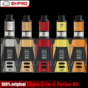 Original Ehpro 2-in-1 Fusion 150W TC Kit with Ehpro Fusion 18650 Box M The Warriors Vapeshop Original Ehpro 2-in-1 Fusion 150W TC Kit with Ehpro Fusion 18650 Box M The Warriors Vapeshop