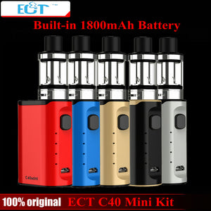 Original ECT C40 Mini Kit Vape Box Mod Kit Built-in 1800mah Battery wi The Warriors Vapeshop Original ECT C40 Mini Kit Vape Box Mod Kit Built-in 1800mah Battery wi The Warriors Vapeshop
