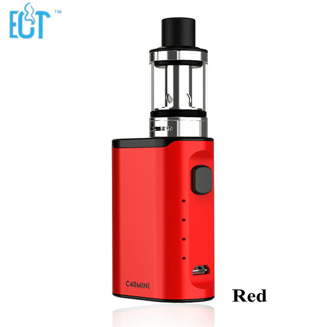 Original ECT C40 Mini Kit Vape Box Mod Kit Built-in 1800mah Battery wi The Warriors Vapeshop Original ECT C40 Mini Kit Vape Box Mod Kit Built-in 1800mah Battery wi The Warriors Vapeshop